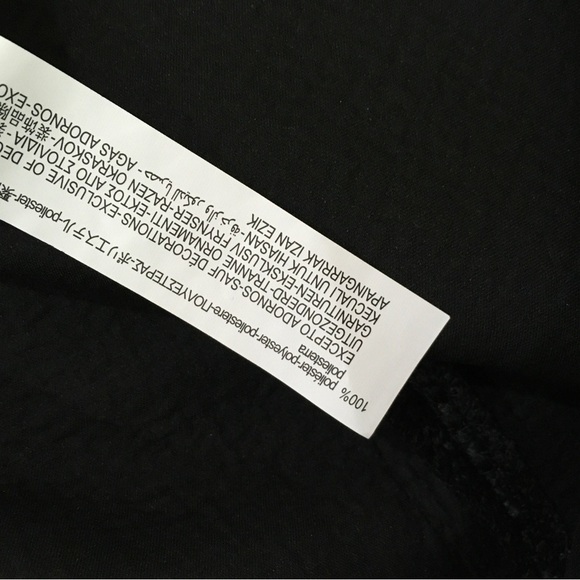 ZARA Tweed Textured Mini Skirt Black Bloggers Womens SIZE Xs New 4786/051 - Picture 8 of 8